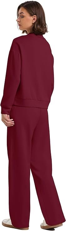 WIHOLL Two Piece Sets for Women Fall Outfits Lounge Sets
