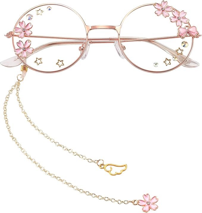 Dollger Retro Round Glasses Clear Lens Non-Prescription for Men and Women