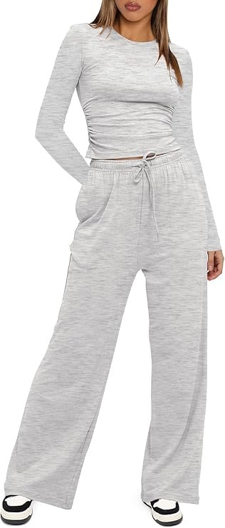 Darong Women’s Long Sleeve Tracksuit Lounge Set – 2 Piece Fall Outfits