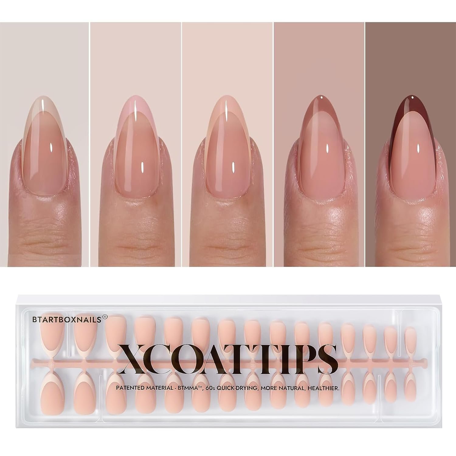 Btartboxnails XCOATTIPS Press on Nails