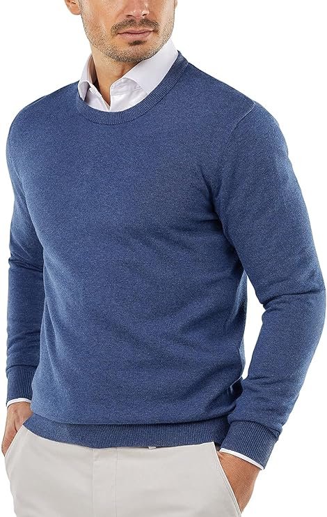 COOFANDY Men’s Crew Neck Sweater