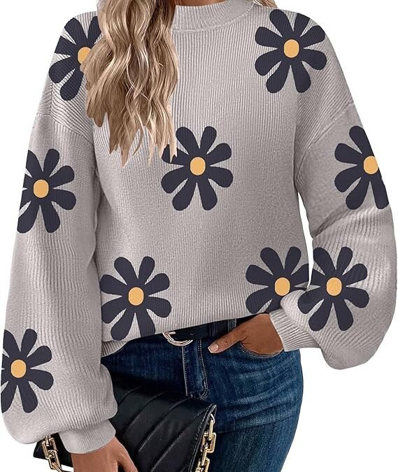 Zeagoo Sweaters for Women 2024 Fashion Trendy Long Sleeve