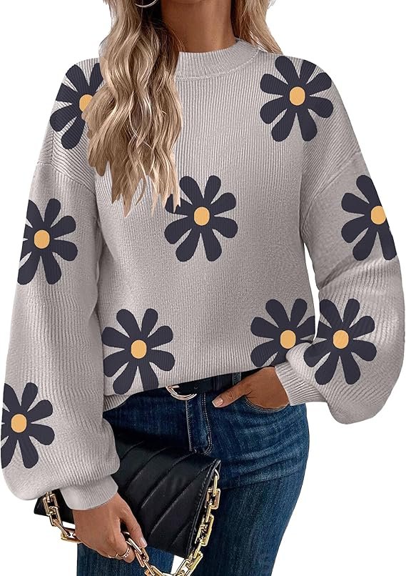 Zeagoo Sweaters for Women 2024 Fashion Trendy Long Sleeve